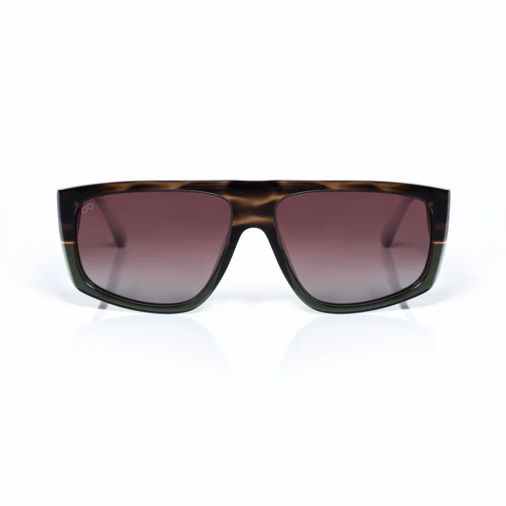 Paula Chaves 3 C3 - Rectangular Polarized Sunglasses