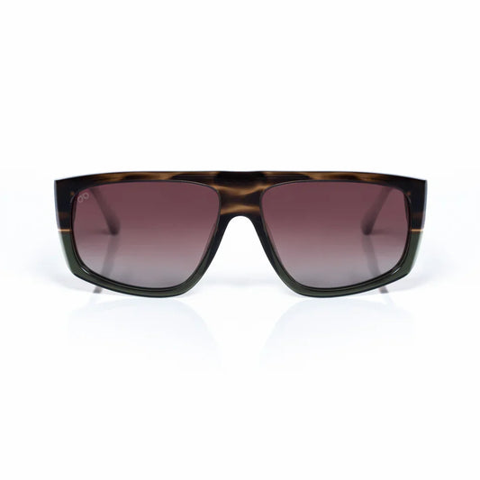 Paula Chaves 3 C3 - Rectangular Polarized Sunglasses